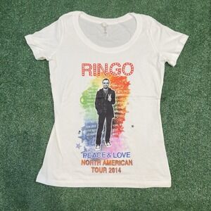 Ringo Starr Peace‎ & Love 2014 North American Tour Concert  Women's XL